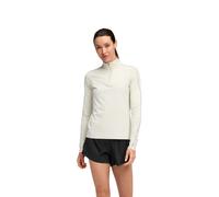 Drill top allenamento da donna con 1/4 di zip Hoka Glidetech Blanc M