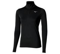 Mizuno Core Impulse Half Zip Long Sleeve T-shirt Nero S Donna