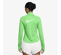 Drill top allenamento da donna con 1/4 di zip Nike Tempo Swoosh Vert M