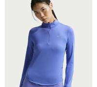 Drill top allenamento da donna Nike Swift Bleu M