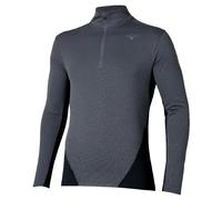 Mizuno Tech Thermal Charge Half Zip Long Sleeve T-shirt Grigio 2XL Uomo
