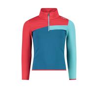 Cmp Sweat 32l0495 Half Zip Fleece Blu 4 Years Ragazza