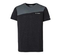 Vaude Sveit Short Sleeve T-shirt Grigio 2XL Uomo Black / White