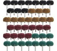 Drill Warehouse - Set di 40 ruote abrasive da 25 mm, per utensili rotanti Dremel