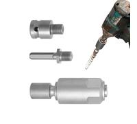 Drill Wrench Adapter | 3-Piece Cordless Conversion Set | Drill & Screwdriver Accessories for Workshop, Car, DIY, Home | Universal, Durable, Multi-Purpose Tools