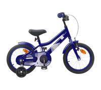 Drillkyn Bicicletta per bambini da 2 a 4 anni, con telaio in acciaio, parafanghi, campanello e riflettori, stabile due ruote per il tempo libero, le escursioni e la vita quotidiana