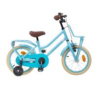 Drillkyn Bicicletta per bambini da 2 a 4 anni, con telaio in acciaio, parafango, campanello e supporto, leggera due ruote per il tempo libero, le gite e la città, divertimento in estate