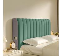 DRIMEE Cuscini per Testata Letto Matrimoniale Schienale Letto Imbottito Copri Testata Letto Matrimoniale Imbottita Vestiletto e Decorazioni Camera da Letto,Verde,180CM