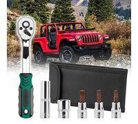 Drimfly Wrangler Kit di utensili Torx per installazione e rimozione della capote rigida e morbida per Jeep Wrangler TJ JK JL e Gladiator Rubicon Sahara Unlimited Sostituzione per 82214166AB 68361574AB
