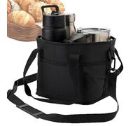 Drink Bag Tote, Bottle Carrier Pack, regolabile Shoulder Strap Holder for Outdoor Camping Sports Hydration Storage Organizer Convenience Access Carrying Solution for Daily Outdoor Activities Use Gear