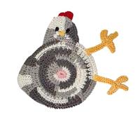 Drink Coaster Set - Cup Holder Mats | Wood and Rubber Construction with Textured Grip, Moisture Absorbing Layer Surfaces from Stains Scratches for Dining Coffee Table Decor