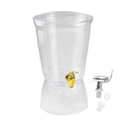 Drink Dispenser - 6L Beverage Container with Spigot, Iced Tea Juice Cocktail Server for Parties, Cold Drink Dispenser for Home Restaurant Coffee Shop Wedding Gathering Use