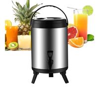 Drink Dispensers, Portable Insulated Beverage Jug, Large-Capacity Iced Liquid Container for Summer, Winter, Travel, Outdoor, Picnic, Beach, Camping, Gatherings, Backyard, Tailgate