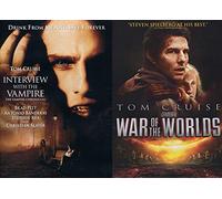 Drink from me Chronicles Interview with a Vampire Tom Cruise + Sci-Fi War of the Worlds Double Feature DVD Movie 2 Pack