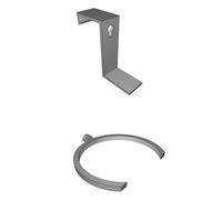 Drink Holder for Balcony Railing - Universal Mount with 4x1cm Hook Surface