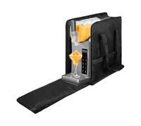 Drink Maker Carrying Bag, Dustproof Portable Case, Multi-Functional Travel Storage, Protective Tote for Drink Machine, Picnic, Camping, Beach, Party, 18.11x18.11x7.09 Inches