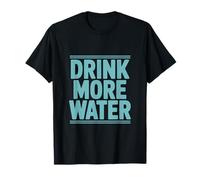 Drink More Water Health Coach Idratazione Divertente Maglietta