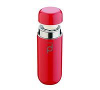 Grunwerg Pioneer Thermos DrinkPod in Acciaio Inox, Acciaio Inox 18/10, Colore: Rosso, 0,2 L