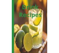 Drink Recipes: A Narrow Rule Lined Notebook For Home Bartending Guide