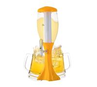 Drink Tower - Blowing Beer Dispenser | Dispensatore Di Bevande Con Tubo Di Ghiaccio E Gusto, Torre Per Bevande Da Festa Per Liquore Ad Acqua Limonata A Tè Ghiacciata, Supporto Per Bevande Leggero A Le