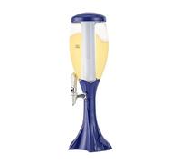 Drink Tower - Blowing Beer Dispenser | Dispensatore Di Bevande Con Tubo Di Ghiaccio E Gusto, Torre Per Bevande Da Festa Per Liquore Ad Acqua Limonata A Tè Ghiacciata, Supporto Per Bevande Leggero A Le