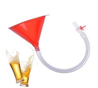 Drinking Funnel - Beer Funnel With Valve | Beverage Drinkware Game Prop Reusable | PP, Leak-proof With Hose For Spring Break College Event University Gathering RV BBQ Beach Trip