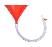 Drinking Funnel With Valve - PP 20.4x16.5cm Hose 60cm | Reusable Beverage Funnel Leak Proof Party Game Drinkware | Group Activity Party Prop For Beach Rv Bbq Camping Travel Gatherings