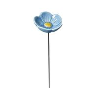 Drinking Station - Handmade Porcelain Flower Waterer | Garden Drinker Ornament | High Temperature Ceramic Flower Decor for Watering Station, Courtyard Garden Landscaping Decoration, Be