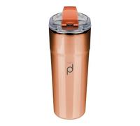 DrinkPod Metallic Range Thermos da caffè da 450 ml, rame, tazza da viaggio isolata a doppia parete in acciaio inossidabile