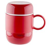Pioneer Flasks Bevande Isolate sottovuoto in Acciaio Inox Inossidabile, Rosso, 13.5 x 12.5 x 9 cm