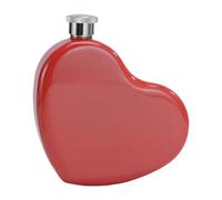 Drinks Flask - Flasks For Hot And Cold Drinks | Drinking Flask | Heart Shaped Thickened Small Wine Pot, Stainless Steel 130 ml Drinking Flasks With Sealed Cover For Wedding, Outdoor - Alcohol Flasks