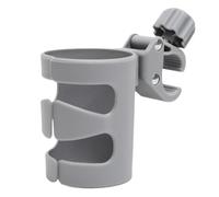 Drinks Holder for Stroller, Adjustable Cup Mount, Global Clamp on Bottle Stand with Scooter, Interactive Wheelchair, Walker, Armrest, Bike, Baby Carriage, Travel Use 5.91x3.94x3.15 Inches
