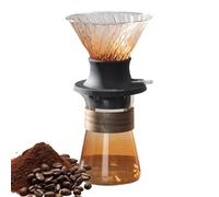 DRIP BREW Coffee Maker, Macchina per caffè a mano, macchina per caffè e tè a goccia - Decorazione per la casa Ciotola per servire bevande colorate sfumate per una filtrazione rapida per la casa, i