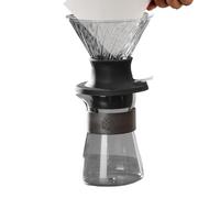 Drip Brew Maker | Versare sopra la macchina per il caffè | Coppa dei produttori di per il tè | Slows Brews Drips Drips Makers | Walnut Handle Brew Drip Coffee Makerr Carafe for H