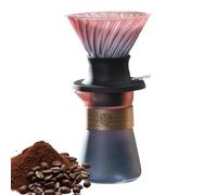 Drip Brew Maker | Versare sopra la macchina per il caffè | Coppa dei produttori di per il tè | Slows Brews Drips Drips Makers | Walnut Handle Brew Drip Coffee Makerr Carafe for H