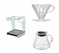Drip station per caffè Hario V60 e dripper & range server