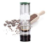 Drip Tower Caffettiere Caffettiera Cold Brew,Acqua Drip Coffee Maker, Ice Cold Brew Macchina Caffè Caffettiera Riutilizzabile in Vetro Borosilicato Mattista caffè Ghiacciato per Cafe Home 600(Color:B)