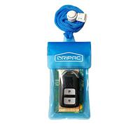 DRIPAC Custodia impermeabile per chiavi dell'auto, impermeabile, a portafoglio, per chiavi, badge, carte di credito e denaro, colore: blu