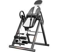 Dripex Gravity - Tavolo a inversione resistente con poggiatesta e cintura protettiva regolabile, per terapia del dolore (bianco)