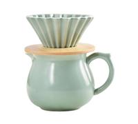 Dripper caffè in ceramica, filtro a cono, uso domestico