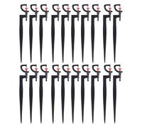 Dripper per irrigazione a goccia | flusso di liquidi a 360 gradi Dew | 20 ugelli per irrigatori con, ideali per piante o terrazze, agricoli, cortili