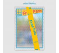 DRIPPIN 1° album singolo [Free Pass] A Ver. CD + 64p libretto + P.Card + bigl...