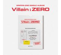 DRIPPIN 2° album singolo [Villain: ZERO] A Ver. CD + P. Book + P. Card + B. M...