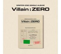 DRIPPIN 2° album singolo [Villain: ZERO] B Ver. CD + P. Book + P. Card + B. M...