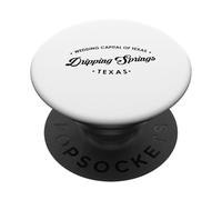 Dripping Springs TX Capitale del matrimonio per donne e uomini PopSockets PopGrip Adesivo