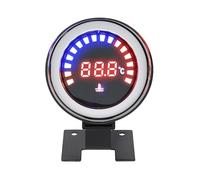 DriSentri Indicatore della Temperatura dell'Acqua, 2 Pollici 52 mm LED Rotondo Digitale 12V Misuratore Universale della Temperatura dell'Acqua con Sensore per Camion per Auto