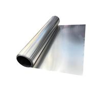 DRISSA Rotolo di lamiera Sottile in Acciaio Inox 304,Lamiera di Acciaio Inossidabile,304 Lamiera di Acciaio Inossidabile Striscia Pelle,Spessore 0,1mm(Size:32.80ft(10m),Color:1.96ft（0.6m）)