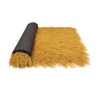 DRISSA Tetto In Erba Sintetica Di Paglia, Artigianato Fai-da-te Di Arte Commerciale, Tetto In Paglia Palapa, Rotolo Di Paglia Messicana Artificiale Gialla(Size:1.64ft*65.61ft(0.5m*20m))