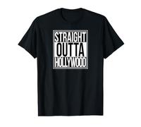 Dritto da Hollywood Maglietta con Stampa Grafica Economica