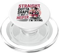 Dritto Fuori Forma Ma Giovenca Sto Provando PopSockets PopGrip per MagSafe